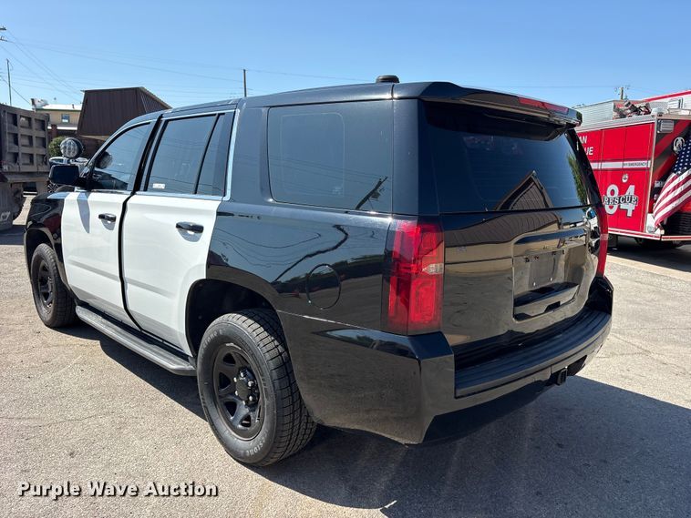 image for item ET0382 2020 Chevrolet Tahoe Police SUV