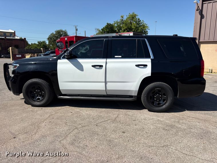image for item ET0382 2020 Chevrolet Tahoe Police SUV