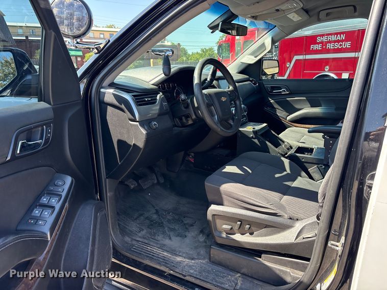 image for item ET0382 2020 Chevrolet Tahoe Police SUV