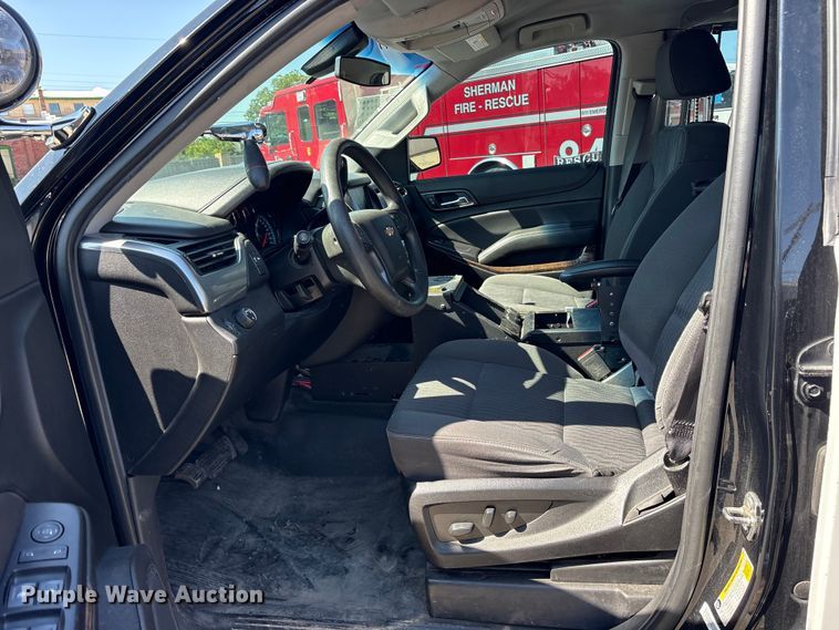 image for item ET0382 2020 Chevrolet Tahoe Police SUV