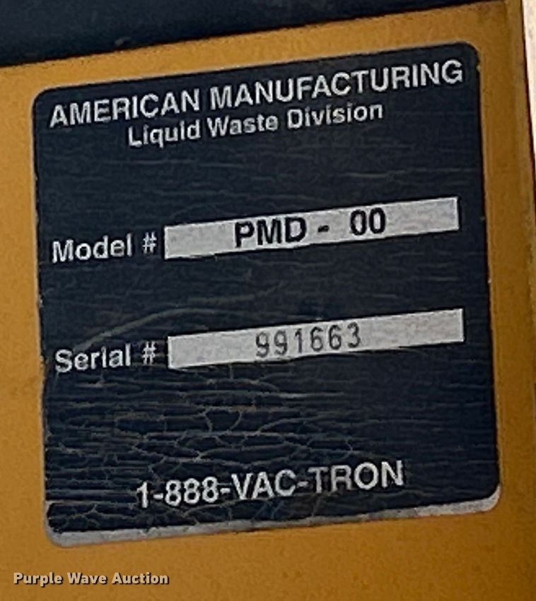 image for item ET6906 1994 Vac-Tron PDM-500GT vacuum excavator