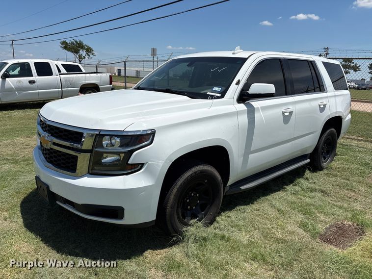 2016 Chevrolet Tahoe Police SUV