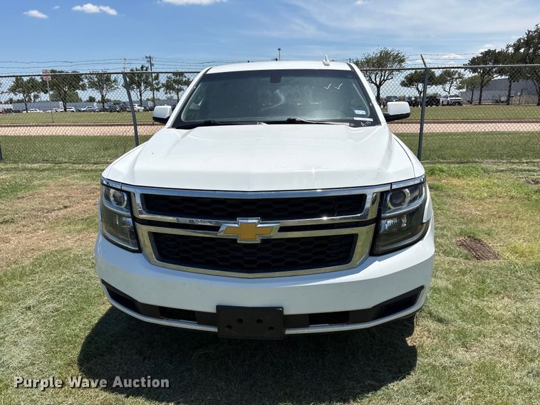 image for item EU5643 2016 Chevrolet Tahoe Police SUV