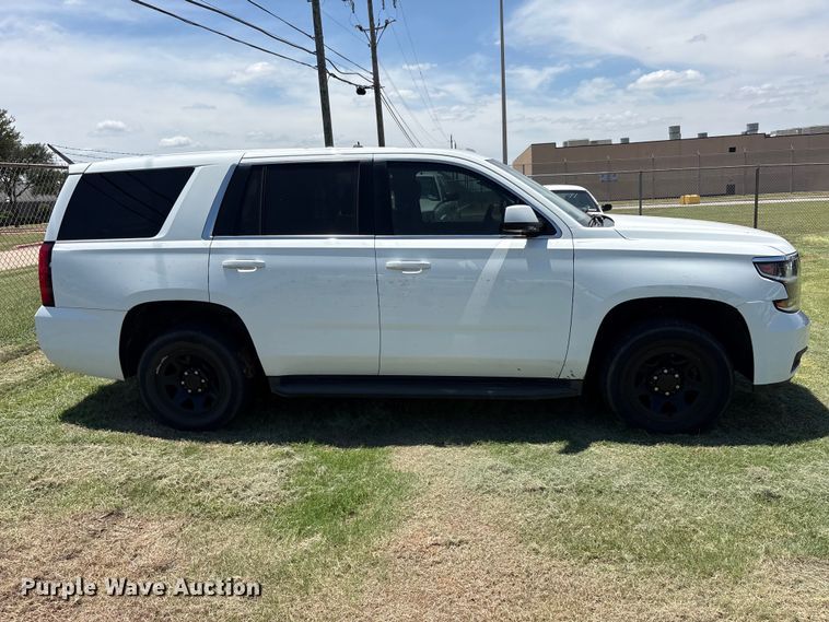 image for item EU5643 2016 Chevrolet Tahoe Police SUV