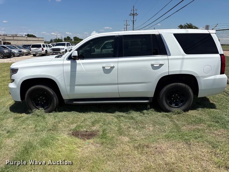 image for item EU5643 2016 Chevrolet Tahoe Police SUV