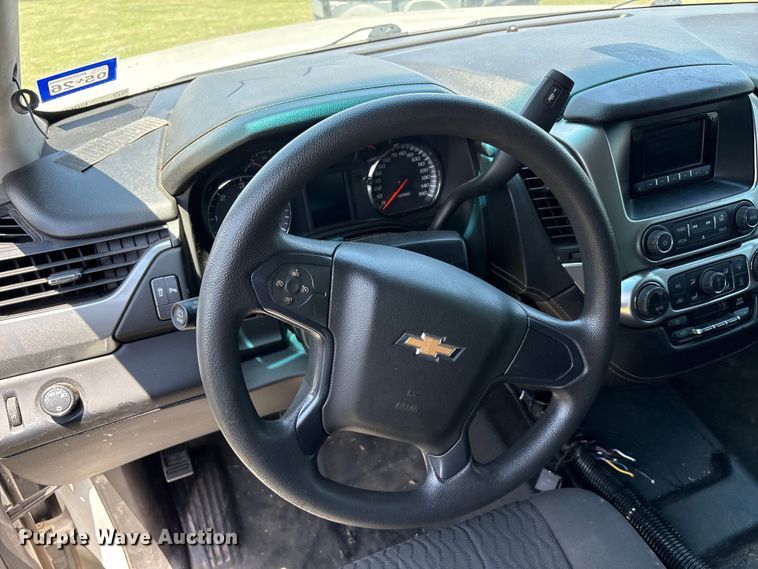 image for item EU5643 2016 Chevrolet Tahoe Police SUV