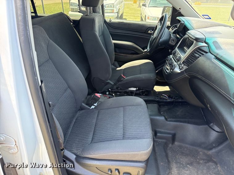 image for item EU5643 2016 Chevrolet Tahoe Police SUV