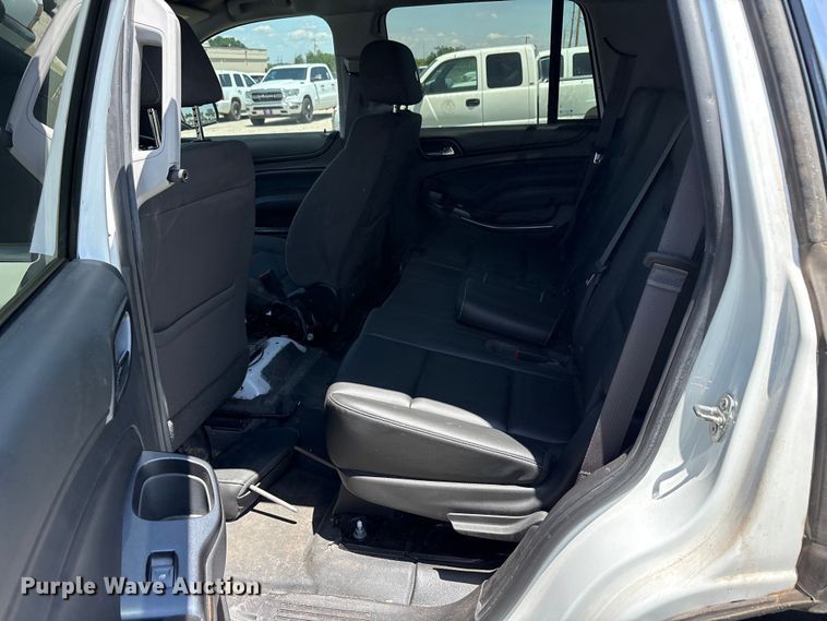 image for item EU5643 2016 Chevrolet Tahoe Police SUV