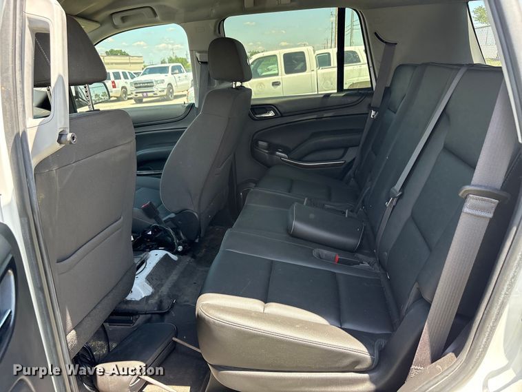 image for item EU5643 2016 Chevrolet Tahoe Police SUV