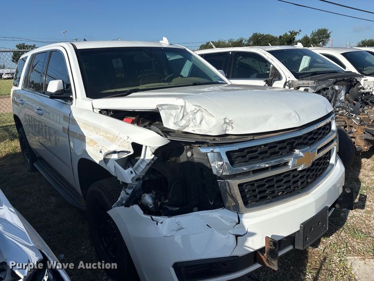 image for item EU5651 2019 Chevrolet Tahoe Police SUV