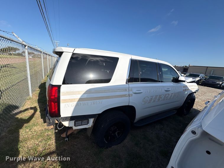 image for item EU5651 2019 Chevrolet Tahoe Police SUV