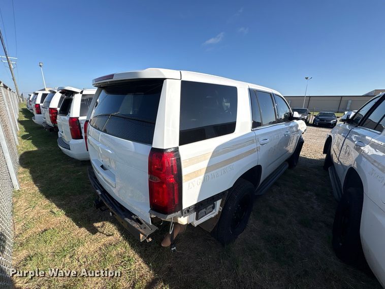image for item EU5651 2019 Chevrolet Tahoe Police SUV