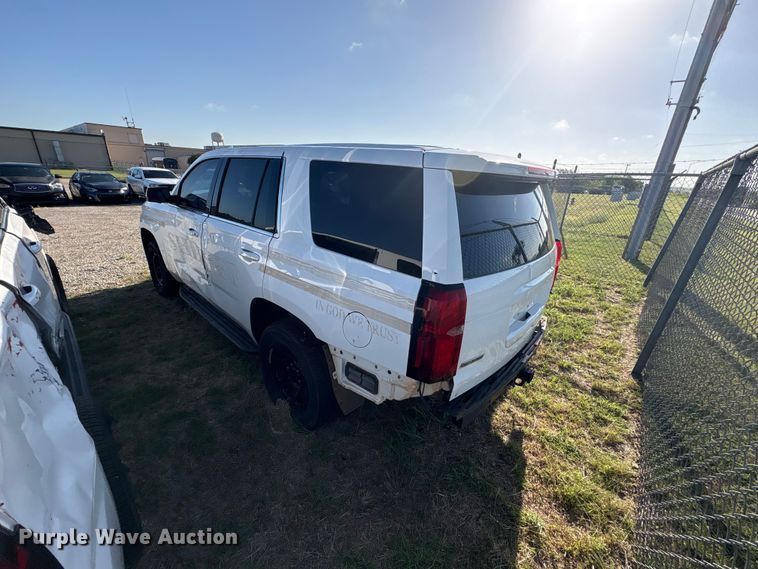 image for item EU5651 2019 Chevrolet Tahoe Police SUV