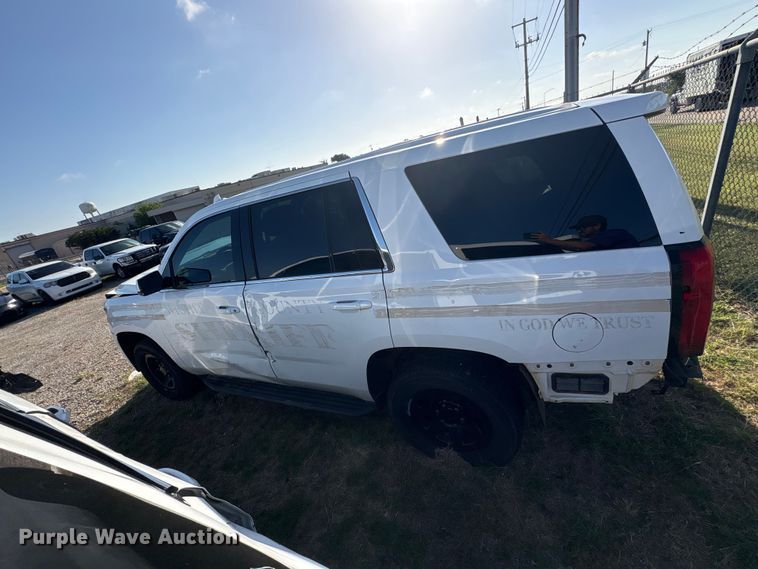 image for item EU5651 2019 Chevrolet Tahoe Police SUV