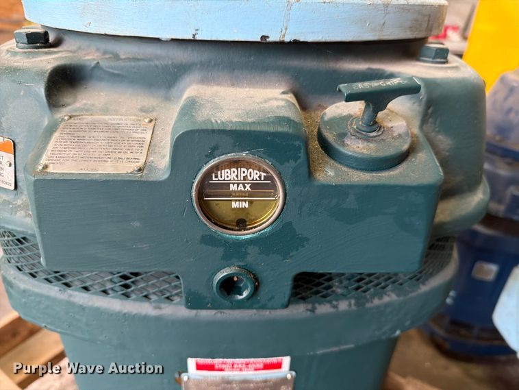 image for item EV2345 (5) US Electrical Motors vertical high thrust hollow shaft motors
