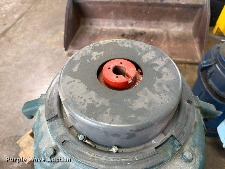 image for item EV2345 (5) US Electrical Motors vertical high thrust hollow shaft motors