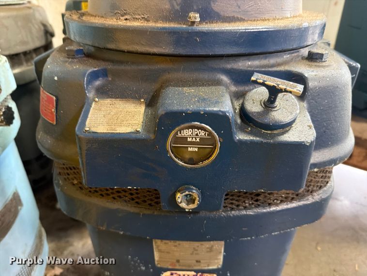 image for item EV2345 (5) US Electrical Motors vertical high thrust hollow shaft motors