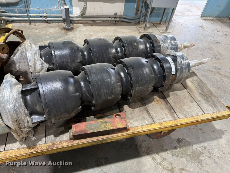 (2) vertical turbin pumps