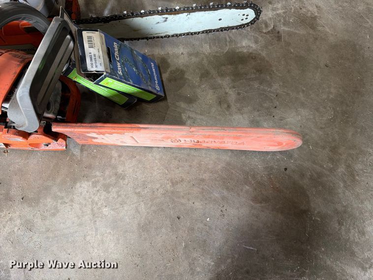 image for item EV2347 (4) chainsaws