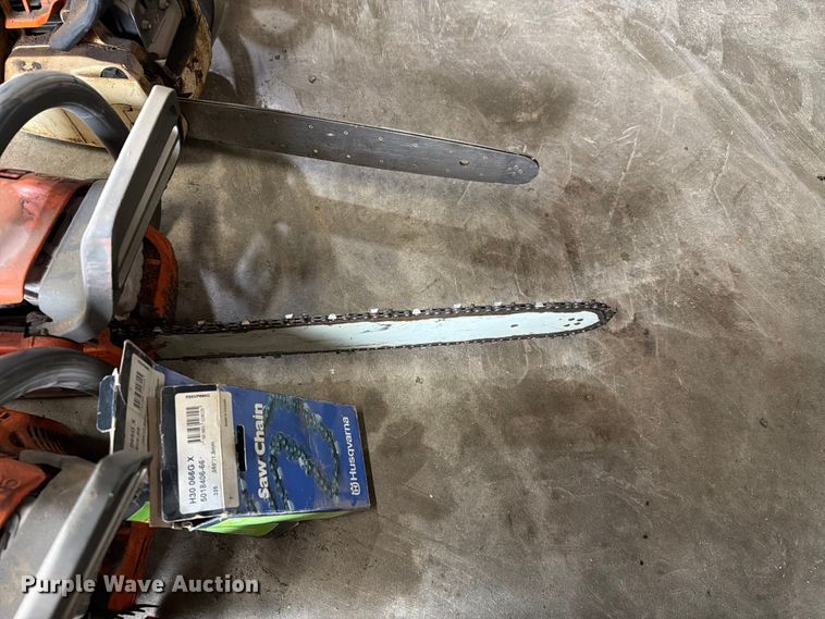 image for item EV2347 (4) chainsaws