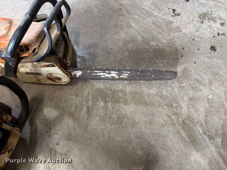 image for item EV2347 (4) chainsaws