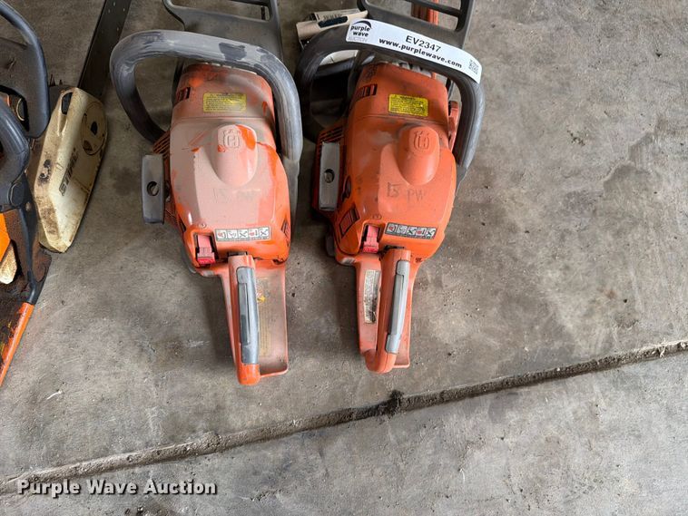 image for item EV2347 (4) chainsaws