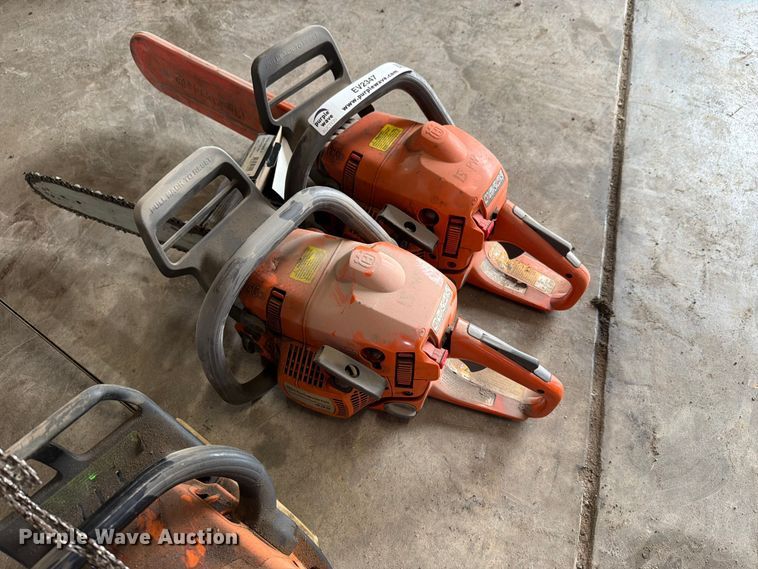 image for item EV2347 (4) chainsaws