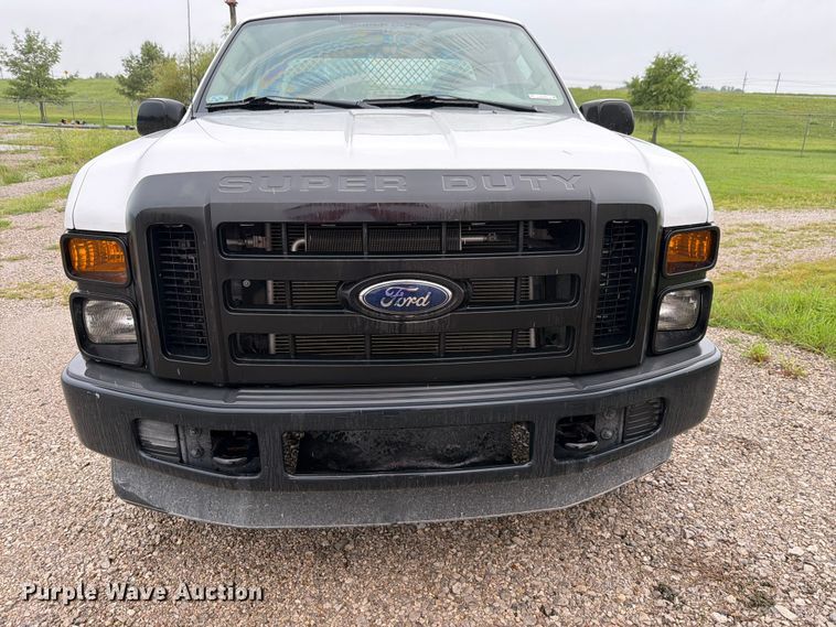 image for item EV2352 2008 Ford F250 Super Duty XL Ext. Cab utility bed pickup truck