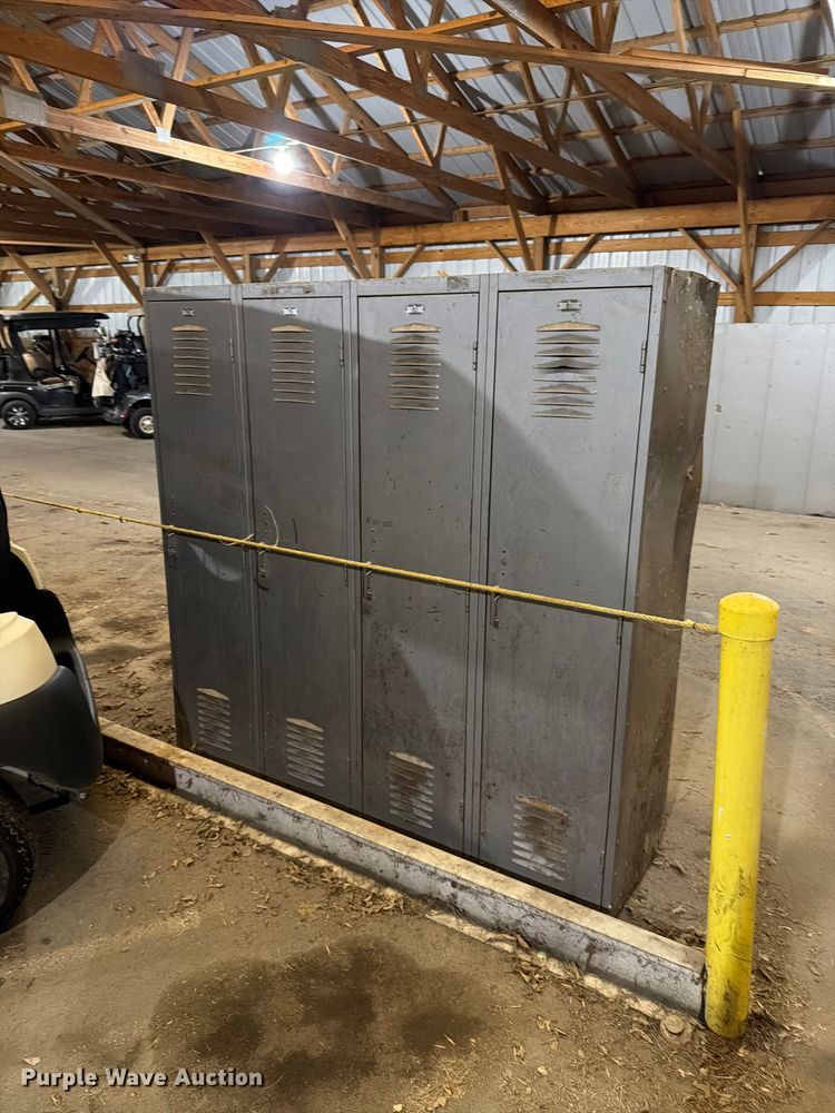 image for item EV2360 (6) metal locker units