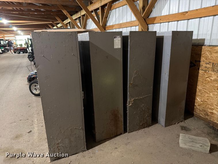 image for item EV2360 (6) metal locker units