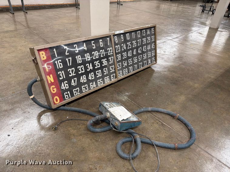 image for item EV2365 Electronic bingo board