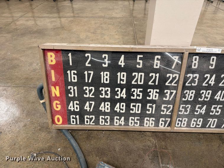 image for item EV2365 Electronic bingo board