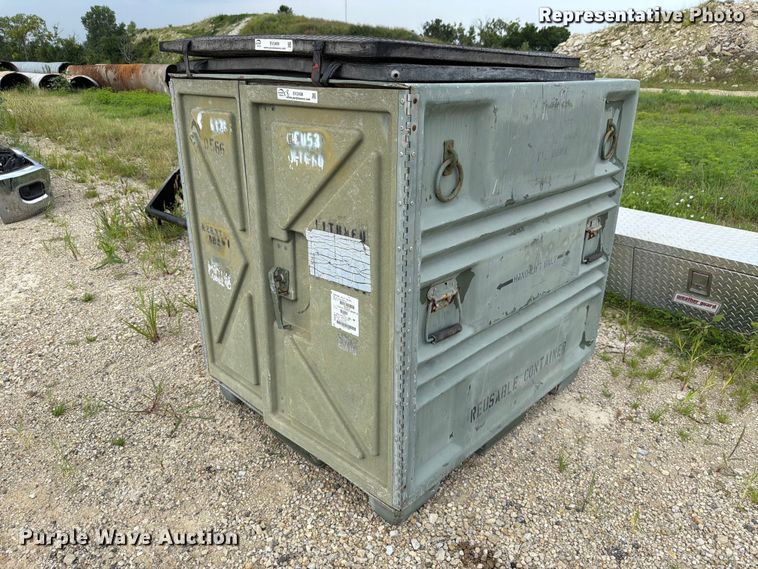 (8) Palcon storage containers