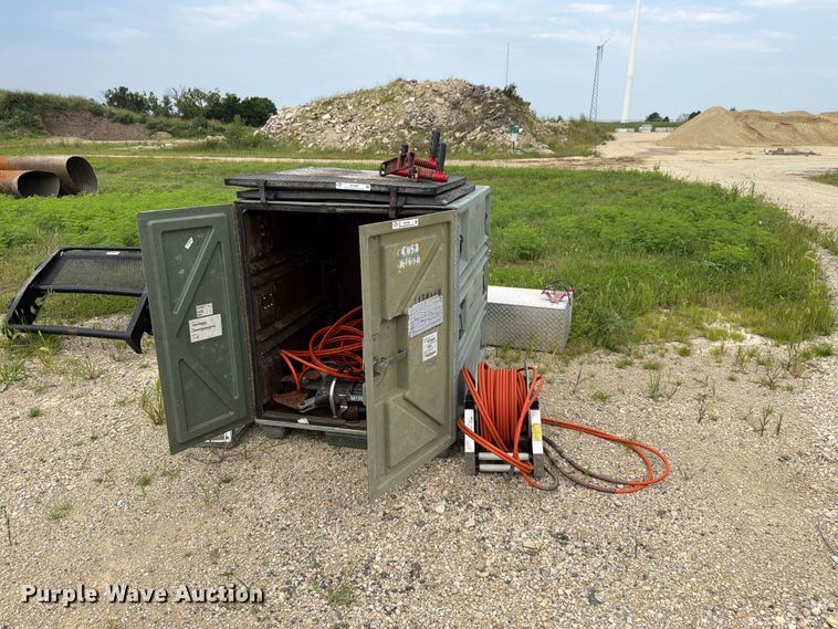Rescue equipment and storage container