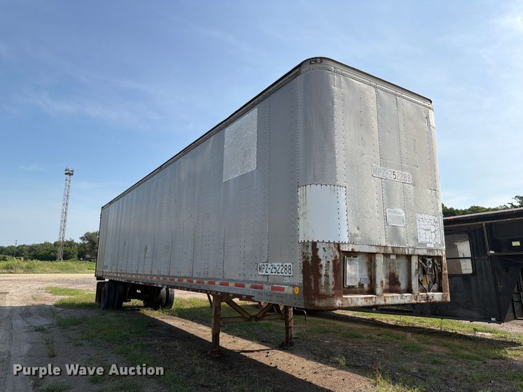 image for item EV2454 1978 Fruehauf FBZ9F240 Z-Van dry van trailer