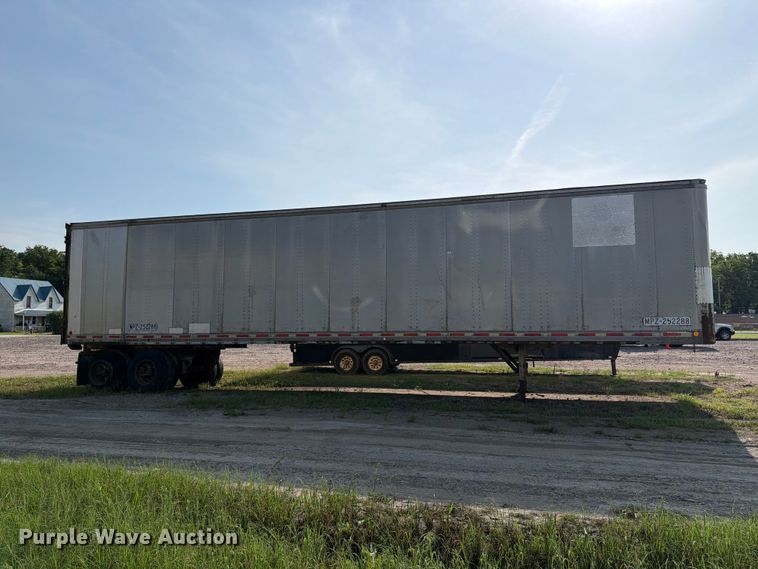image for item EV2454 1978 Fruehauf FBZ9F240 Z-Van dry van trailer