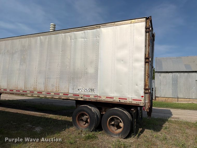 image for item EV2454 1978 Fruehauf FBZ9F240 Z-Van dry van trailer