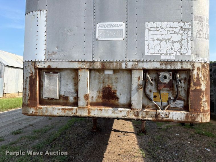 image for item EV2454 1978 Fruehauf FBZ9F240 Z-Van dry van trailer