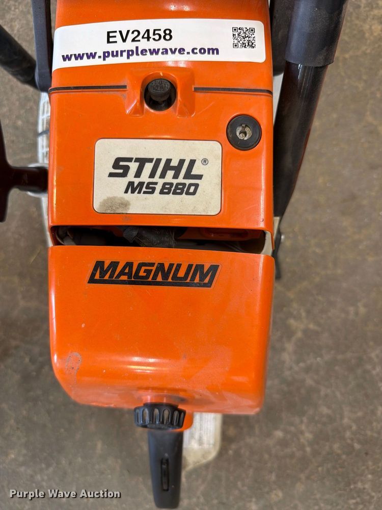 image for item EV2458 Stihl MS880 Magnum  chainsaw