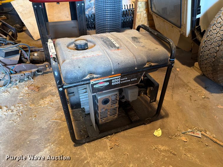 Briggs and Stratton generator