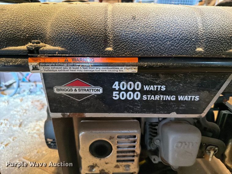 image for item EV2463 Briggs and Stratton generator