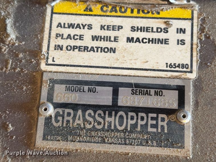image for item EV2466 Grasshopper 660 aerator