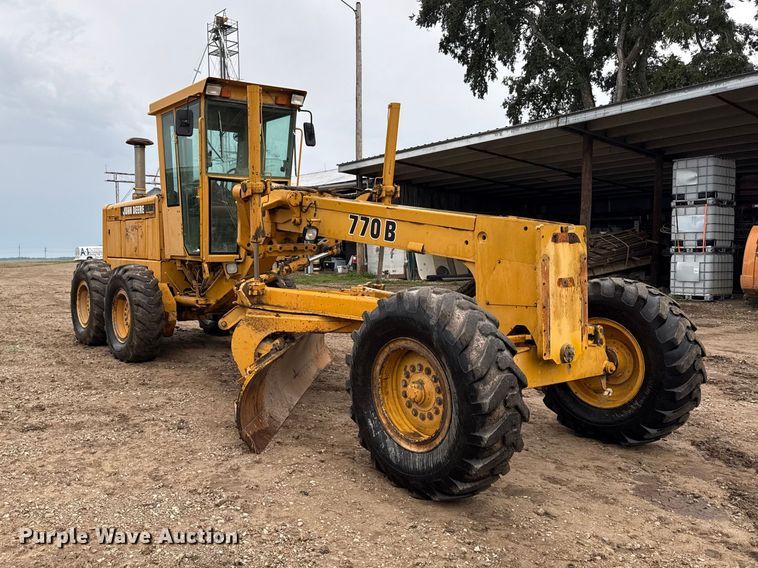 image for item EV6032 1993 John Deere 770B motor grader