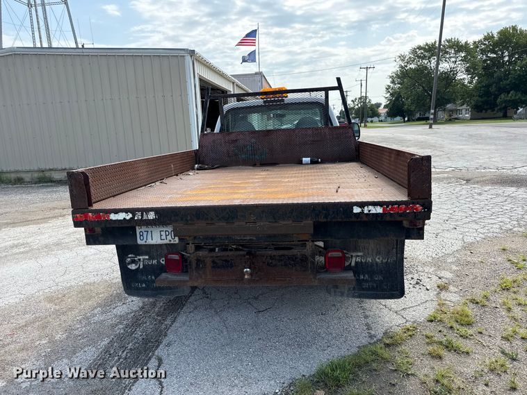 image for item EV6059 1999 Ford F350 dump flatbed pickup truck
