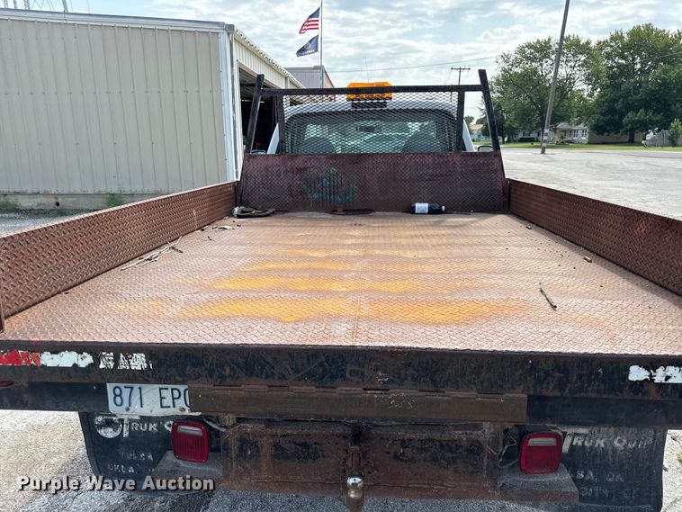 image for item EV6059 1999 Ford F350 dump flatbed pickup truck