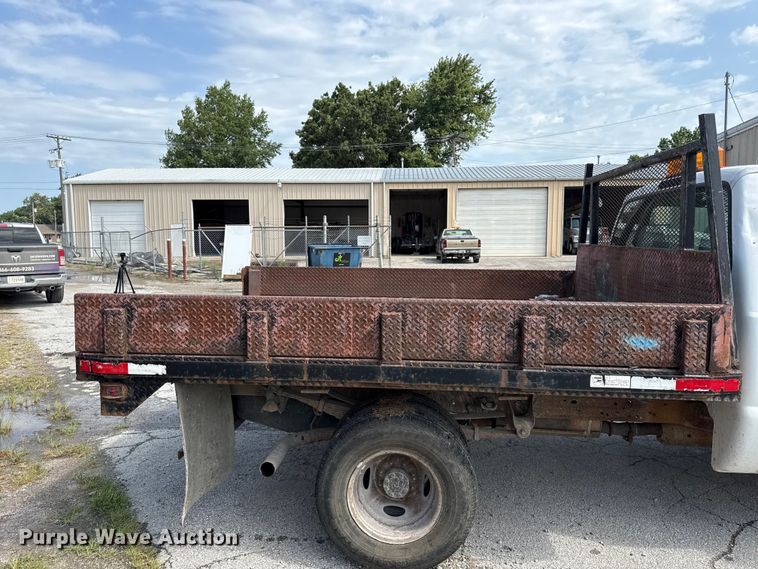 image for item EV6059 1999 Ford F350 dump flatbed pickup truck