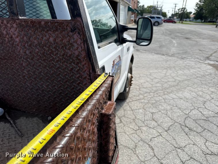 image for item EV6059 1999 Ford F350 dump flatbed pickup truck