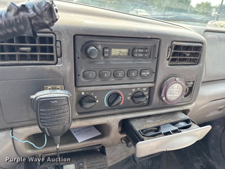 image for item EV6059 1999 Ford F350 dump flatbed pickup truck