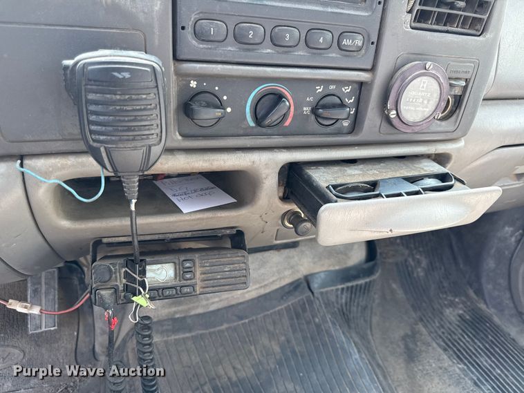 image for item EV6059 1999 Ford F350 dump flatbed pickup truck