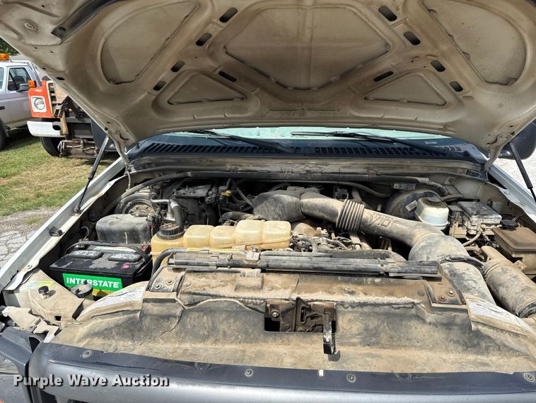 image for item EV6059 1999 Ford F350 dump flatbed pickup truck